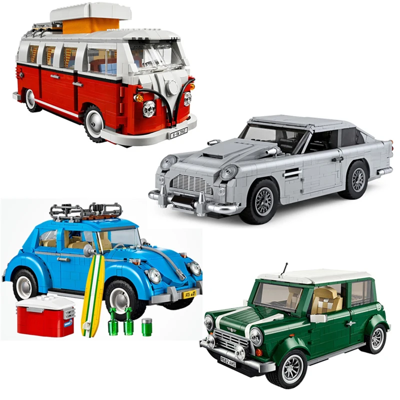 Создатель Астон модель автомобиля подарок Volkswagen T1 Camper Beetle Cooper обучающая игрушка