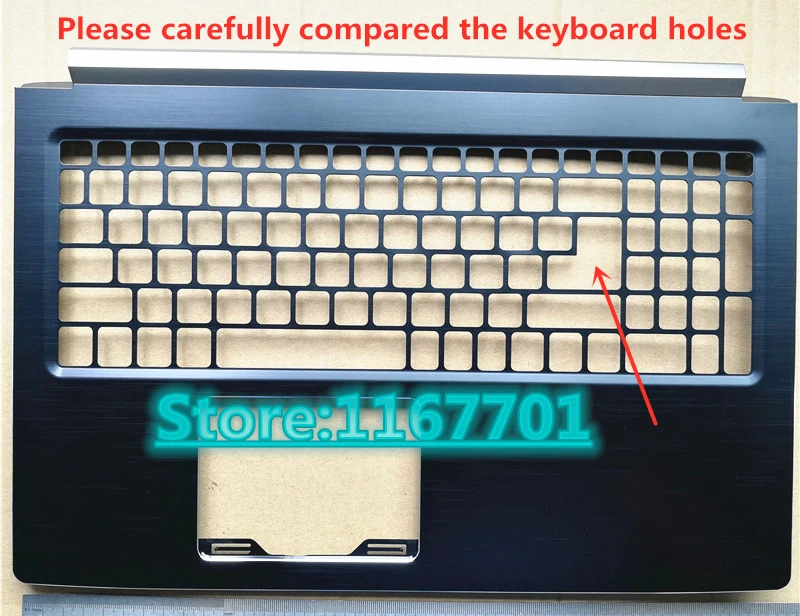 

UK/United Kingdom Laptop/Notebook Keyboard C Case/Cover/Housing/shell for Acer Aspire 7 A715 A715-71 A715-71G-59KD A715-71G-71NC
