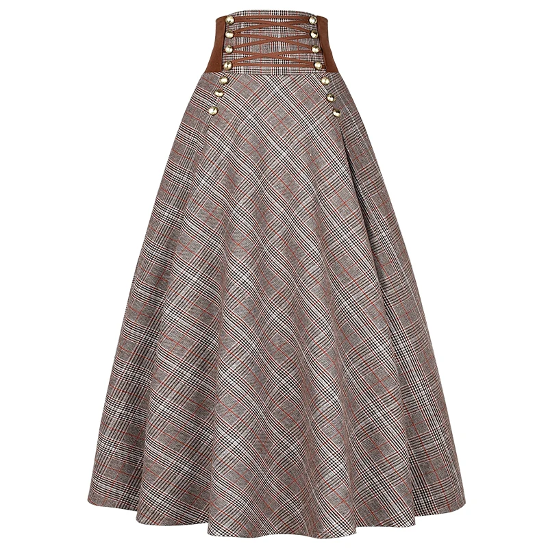 Бесплатная доставка 2022 Boshow Новая мода весна осень винтажные шерстяные длинные