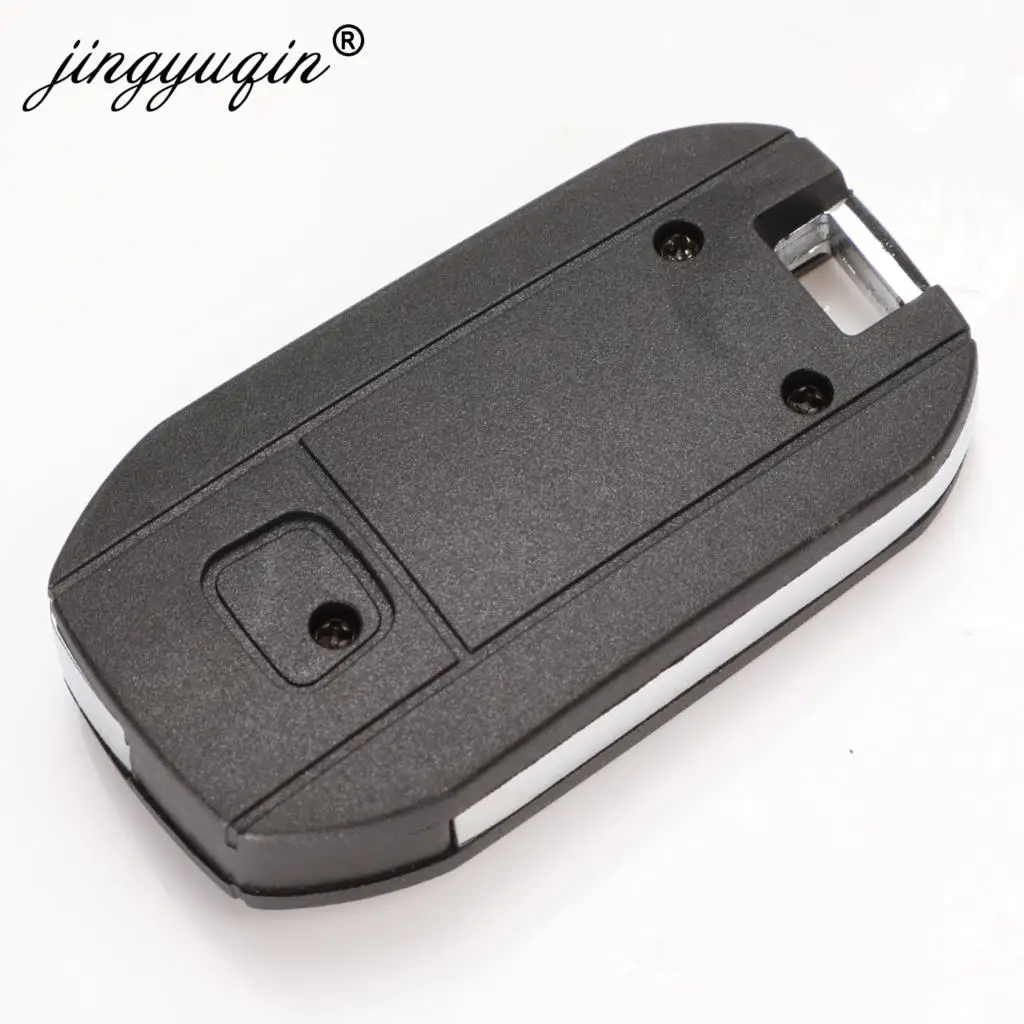 jingyuqin 2/3/4 Buttonws Remote Modified Flip Folding Key Shell Case For Honda CRV Fit Accord Civic Fob Cover | Автомобили и