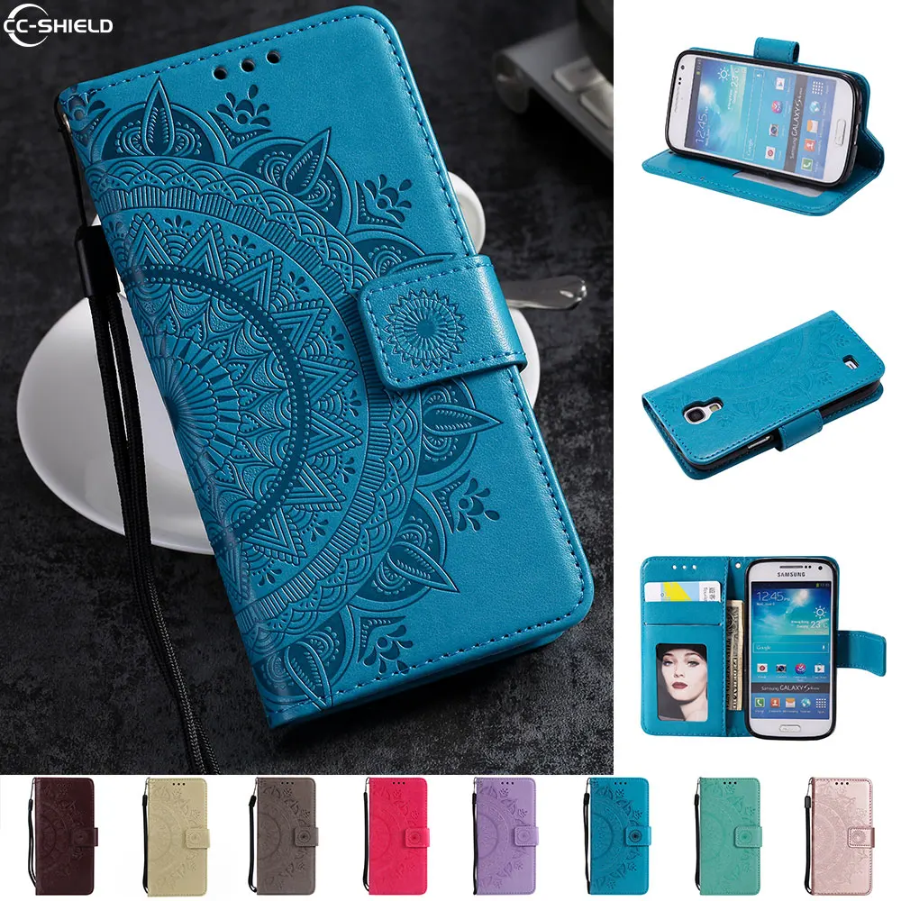 Флип чехол для Samsung Galaxy S4 MINI S 4 S4MINI Duos mini кожаный телефона GT i9190 i9192 S890L|case for samsung|flip