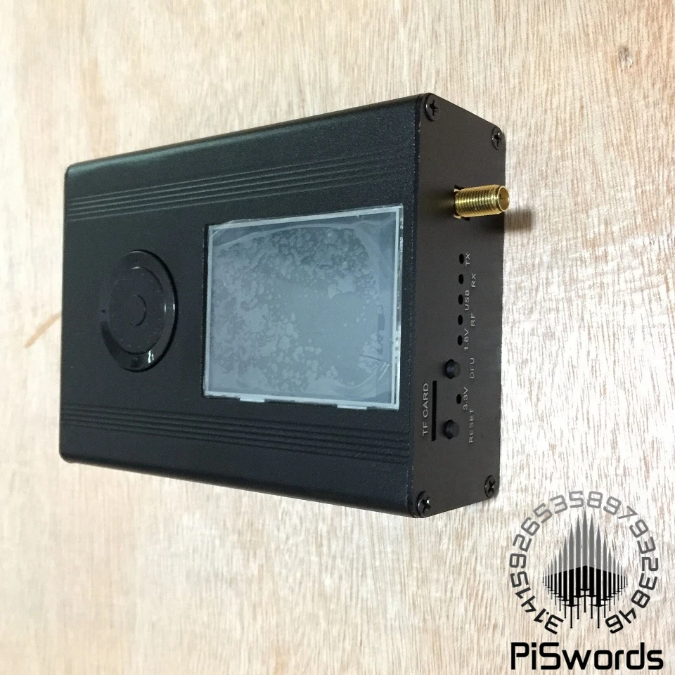 Последний portapack и hackrf один с хаос прошивкой tcxo и металлический чехол