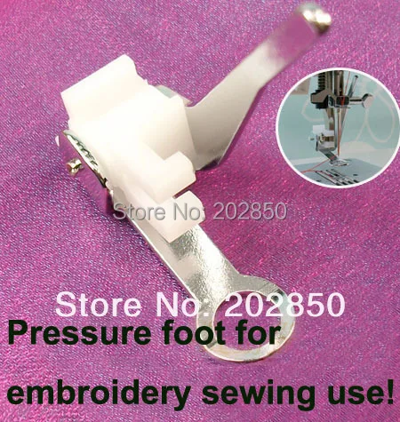 Прижимная лапка Внутренние Швейные детали для вышивки металлический и