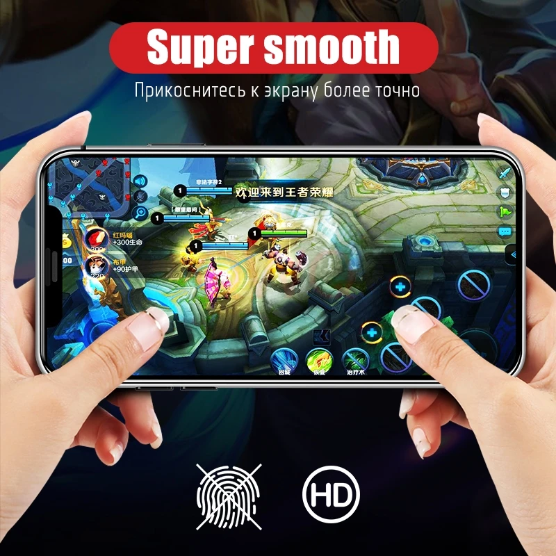 9 H изогнутое закаленное стекло для iphone X 3D прозрачный мягкий край Полное покрытие