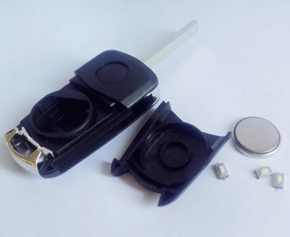 3 Butoons Складной флип-ключ дистанционный чехол оболочка Fob для Vauxhall / Opel Astra H Corsa D с