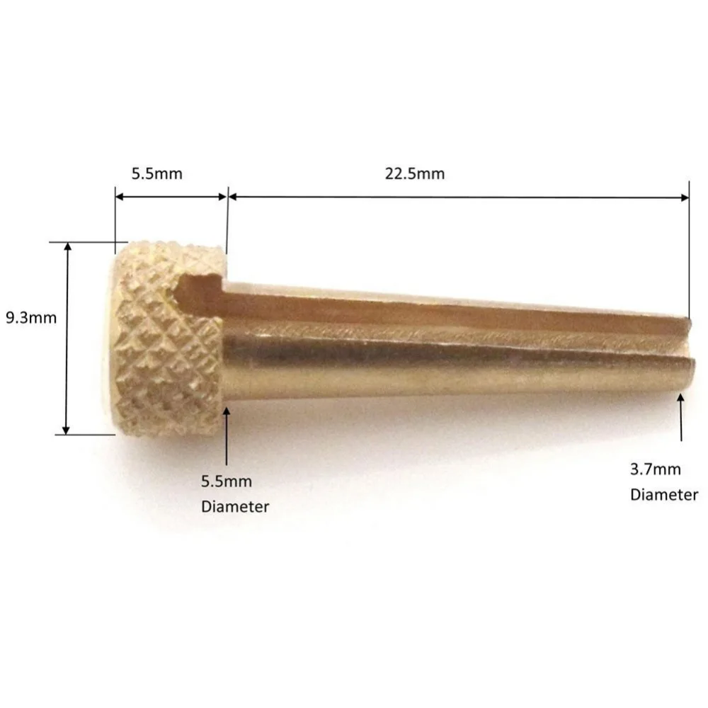 6 шт. латунные штифты для акустической гитары|guitar bridge pins|abalone dotsacoustic guitar pins |