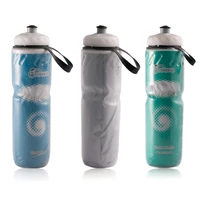 ractmerk 710ml portable outdoor insulated water bottle bicycle bike cycling sport water cup kettle recyclable bottle 24oz