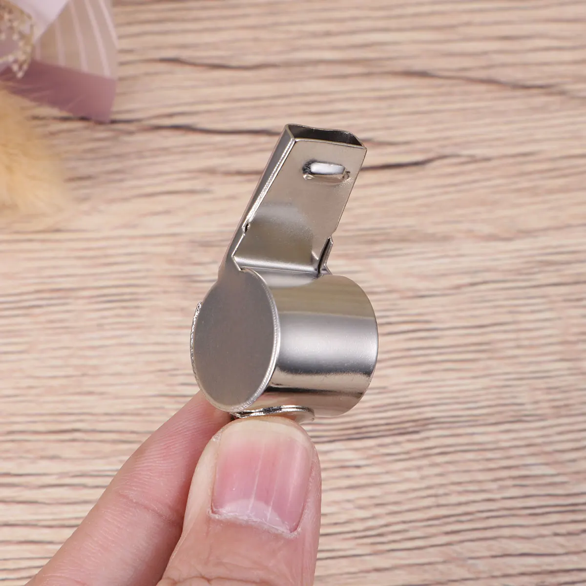 6 шт. свистки из нержавеющей стали пластик с шнурком для спасателей тренеров