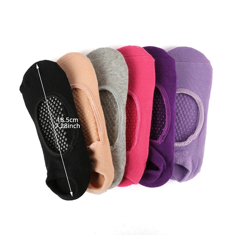 Женские носки Elactic спортивные нескользящие тапочки с открытой спиной