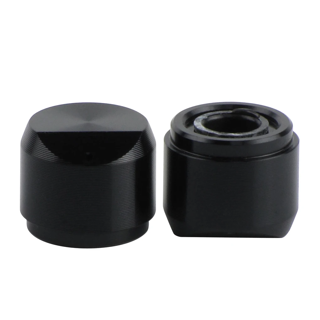 Новый алюминиевый пластиковый потенциометр громкости 6 шт. ручки усилителя звука