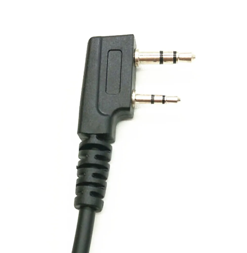 DIY 5 Провода микрофонный кабель к разъем 2 булавки для kenwood TK3107 TK3207 wouxun baofeng UV5R puxing
