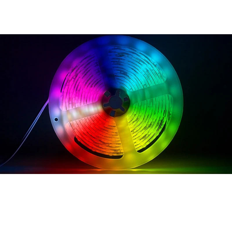 Светодиодная лента 3528 SMD 60 светодиодов/м RGB с пультом дистанционного управления