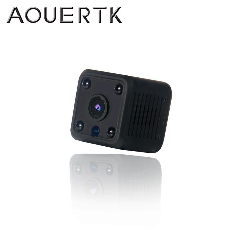 AOUERTK батарея камера 720 P/1080 P Аудио запись SD карты слот Wi-Fi ночное видение видео IP камера WiFi Мини CCTV