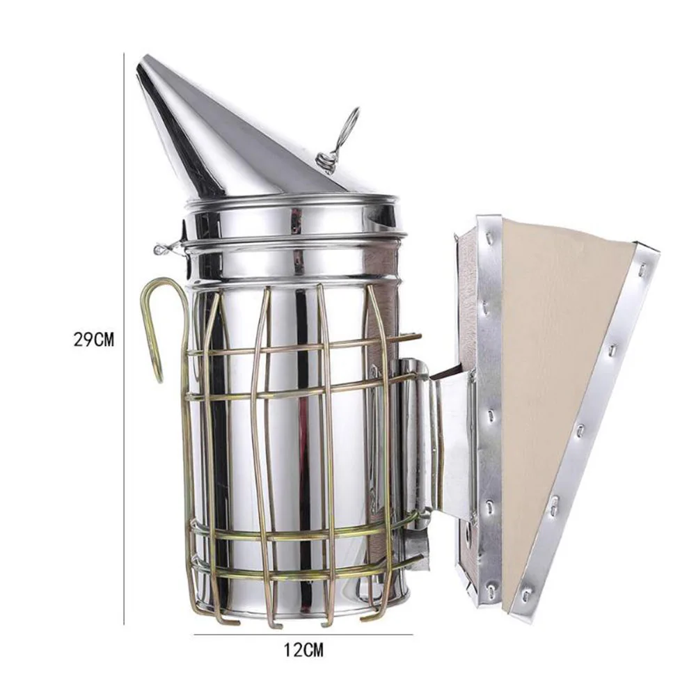 

New Stainless Steel Manual Bee Smoke Transmitter Kit Electric Beekeeping Tool Apiculture Beekeeping Tool