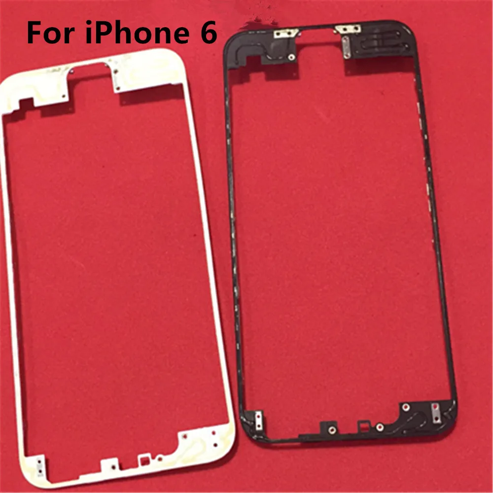 10 шт./лот передняя рамка с горячим клеем для iPhone 6G 4 7 ''ЖК сенсорный экран в