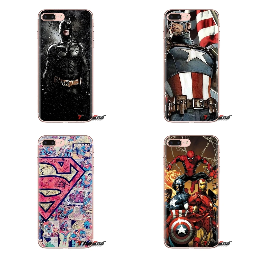 Marvel Капитан Америка щит Железный человек мягкий чехол для Samsung Galaxy J1 J2 J3 J4 J5 J6 J7 J8