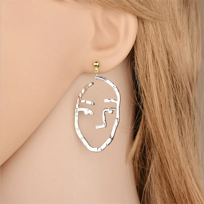 Новинка 2017 года модные золотые/серебряные серьги подвески для женщин длинные