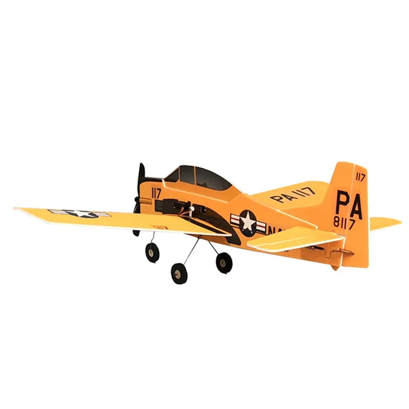 MinimumRC T-28 Trojan 360 мм размах крыльев 3-канальный тренажер с фиксированным крылом RC