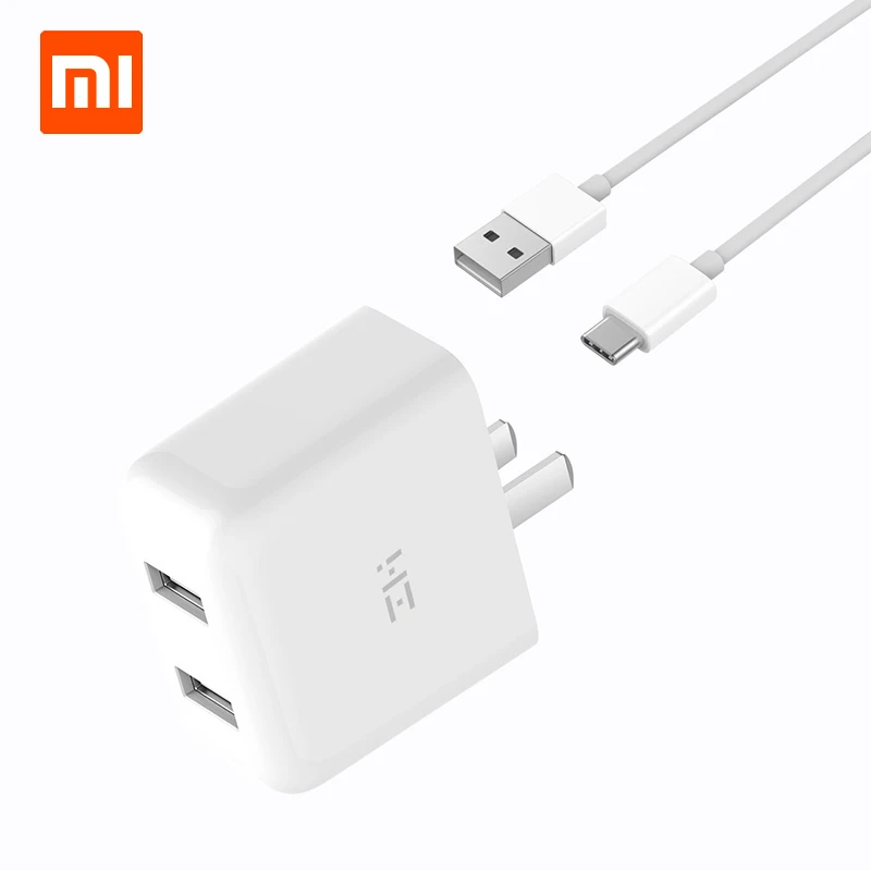 Xiaomi экологическая продукция ZMI QC3.0 комплект зарядного устройства с двумя портами