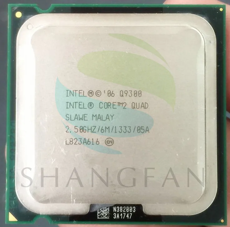 shipping For Intel CPU Core2 Quad Q9300 Processor 2.5 GHz 6MB 1333MHz SLAWE LGA 775 | Компьютеры и офис