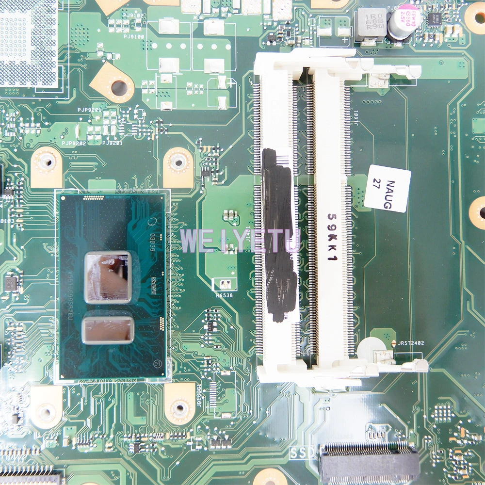 X756UA материнская плата i3-6100 Процессор для ASUS X756UX X756 X756UXK X756U X756UV материнская плата для ноутбука REV 2,0 DDR3 X756UA материнская плата Тесты ОК