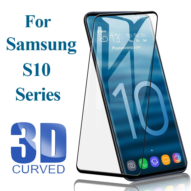 Защитное стекло для Samsung Galaxy S10 plus s10e закаленное Samsun Galax S 10 light 10e экранный