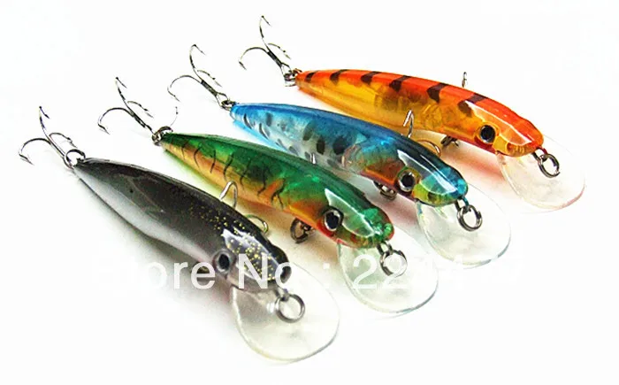 

10.5cm/15g LED fishing lure hard plastic bait suspension In water with a red flashing lights in salt or frash water