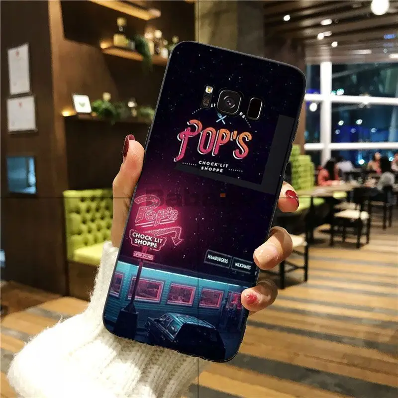 Babaite Американский ТВ ривердейл окрашенный ТПУ черный чехол для телефона GALAXY s5 s6
