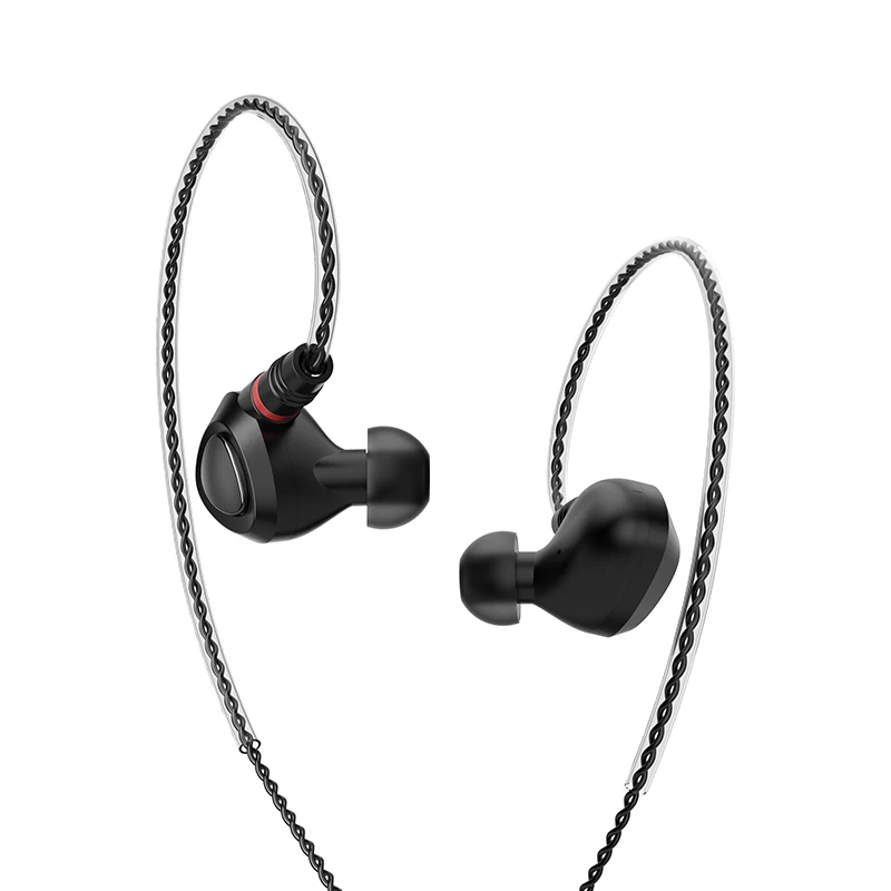 Динамические Hi Fi наушники вкладыши Shanling ME100 10 мм полностью алюминиевая