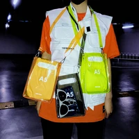 2019 fashion cheap transparent bag women crossbody flap bags pvc neon bag summer beach shoulder bag candy color jelly handbags