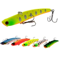 sinking vibration fishing lure 26g 95mm hard plastic artificial vib winter ice fishing pike bait tackle isca peche