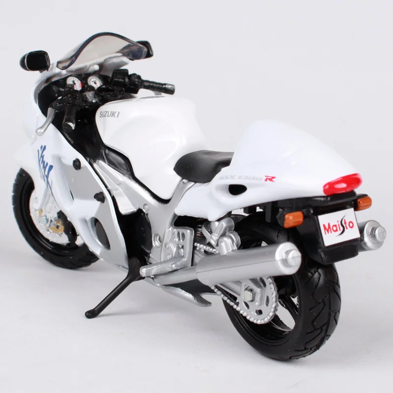 Белый литой диск для мотоцикла Maisto 1:18 GSX 1300R Suzuki 12X4.5X6.2 мотоциклетная модель 347| |