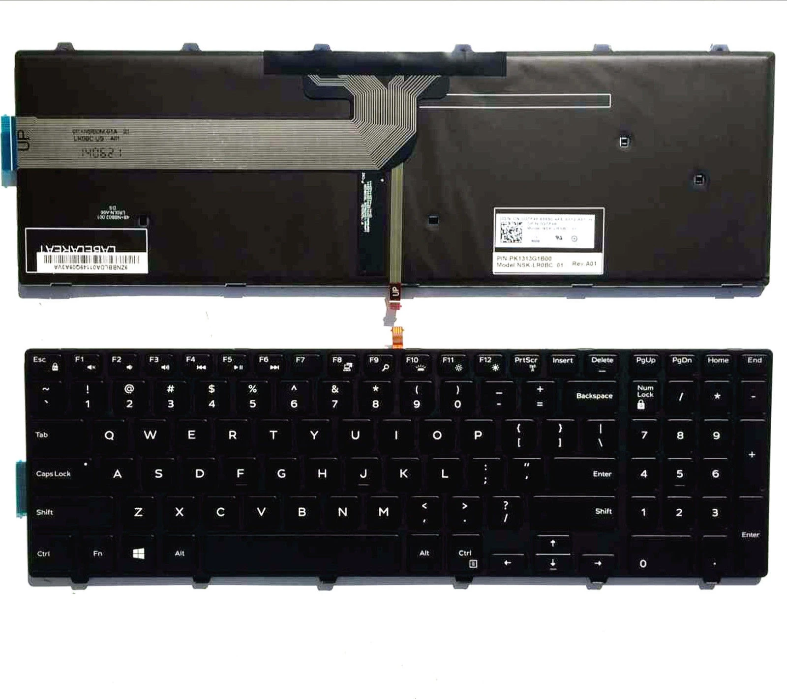 Новая клавиатура с подсветкой для ноутбука Dell Inspiron 15 3000 Series 3541 3542 0G7P48 G7P48|laptop