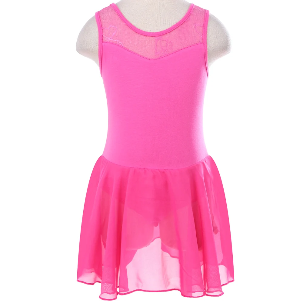 Балетное платье для детей танцевальная одежда девочек Детские Балетные платья