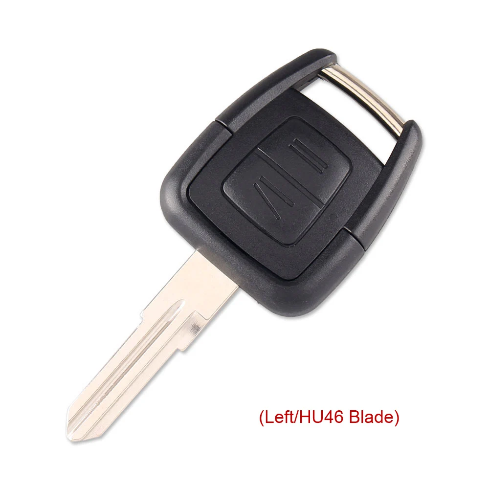 HU46 Left Blade DANDKEY 2 кнопки ключи оболочки брелок для Vauxhall Opel Astra H J g Zafira mokka Omega Vectra(YM-28/HU46/HU43/HU100 Blade - Количество кнопок: HU46 Left Blade