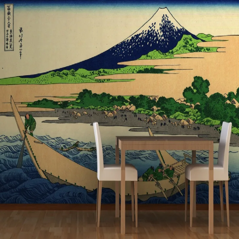 Фотообои для стен Shore Bay от Hokusai большой фон гостиной спальни 3d | Обустройство дома