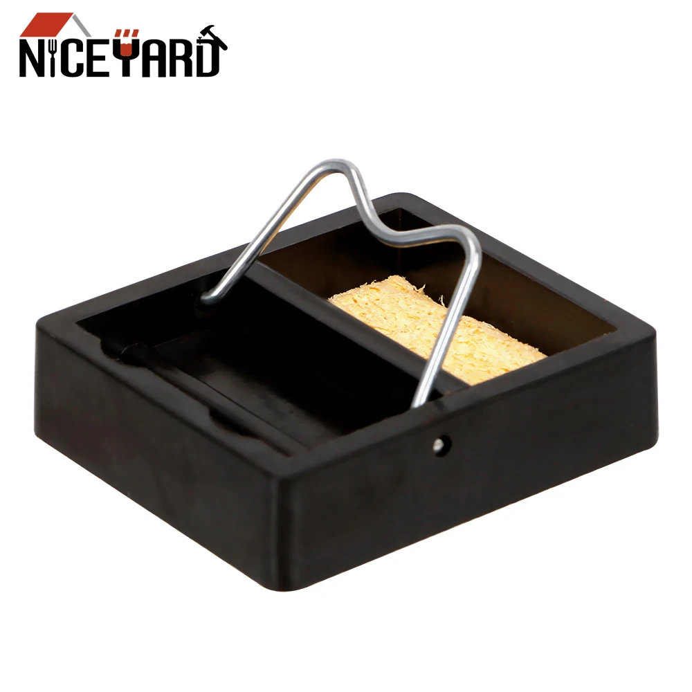 NICEYARD рамка для паяльника с губка для припоя металлическая опорная станция маленький и простой Электрический держатель для паяльника