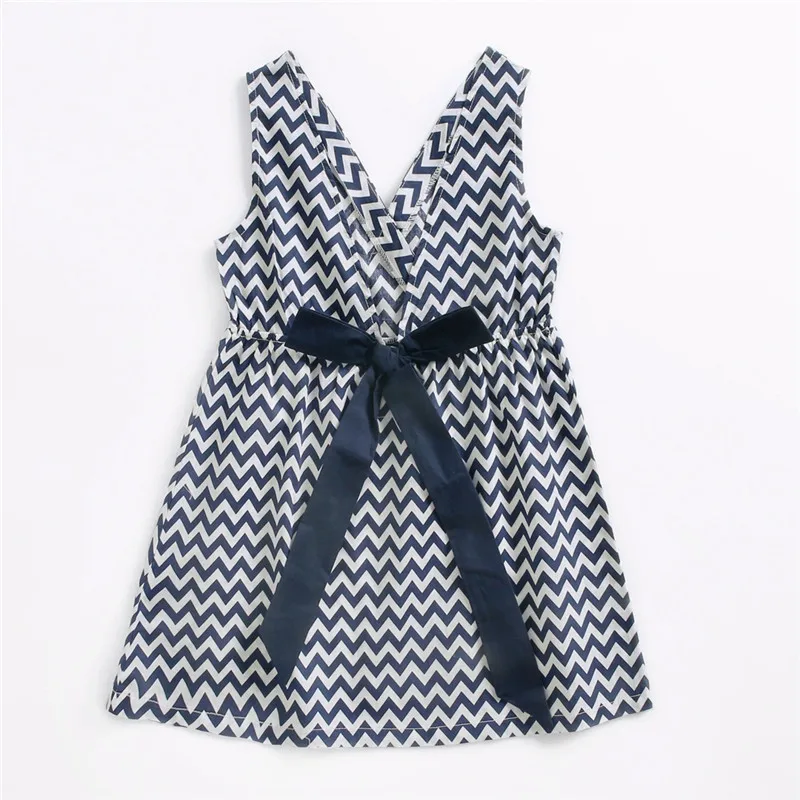 Детские платья для девочек хлопковое платье в полоску маленьких детское летнее