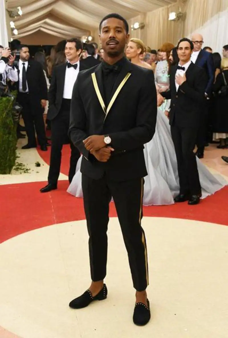 

Fashion Men Suit Event Stage Show Blazer Wedding Tuxedo Groomsmen Dinner Suits