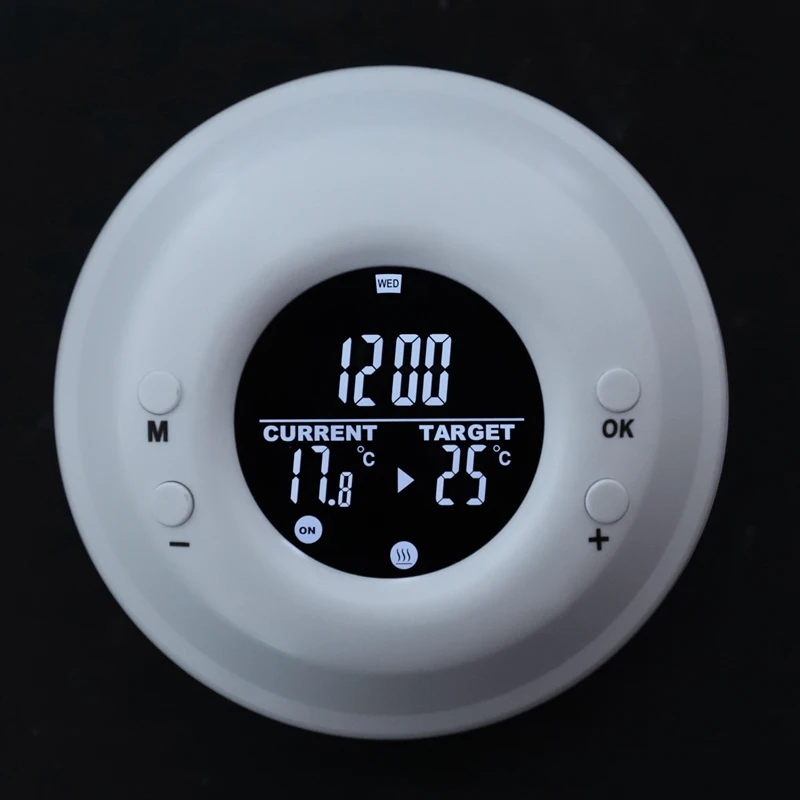 Digital Wireless Temperature Controller Built In Temp Sensor Electric Thermostat Socket 3 Prong Plug Lcd Display Outlet Heati |