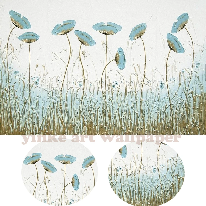 Современные 3D фотообои в скандинавском Европейском стиле мятно зеленые обои с