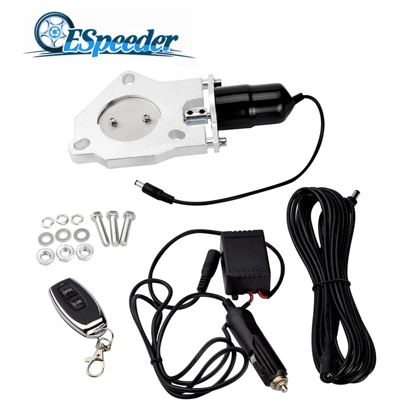 Комплект выхлопных труб 2 5 дюйма из нержавеющей стали|kit kits|cutout electriccutout exhaust |