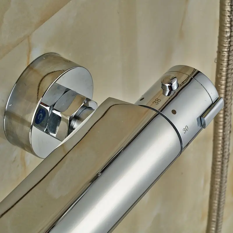 Душ Термостатический корпус клапана хром латунь|brass control valve|brass packbrass fill valve |