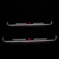 sncn led car scuff plate trim pedal door sill pathway moving welcome light for kia k3 cerato 2013 2014 2015 2016 2017 2018