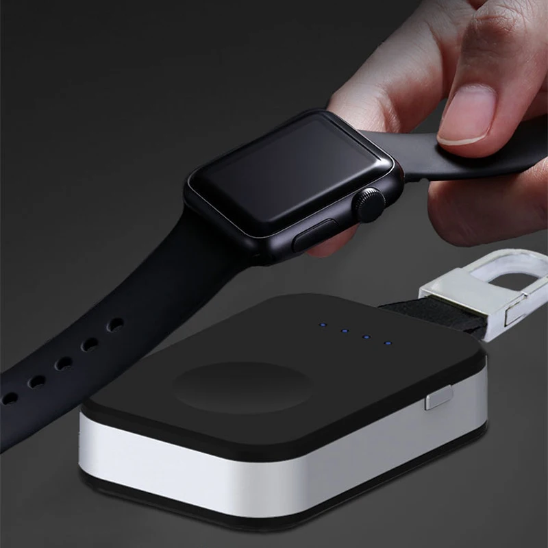 DOITOP внешний аккумулятор QI Беспроводное зарядное устройство для Apple Watch 1 2 3 4 серии