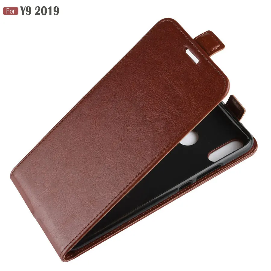 

Чехол для Huawei Y9 2019, чехол для huawei Y9 2019, флип-чехол 6,5 дюйма, кожаный Вертикальный чехол в стиле ретро для Huawei Y9 Y 9 2019, jkm lx1 lx3, чехол