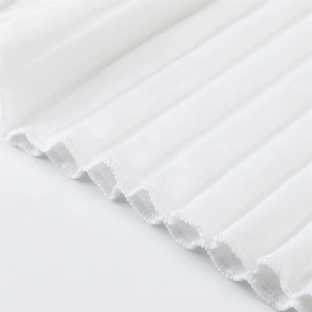 Женская футболка с рюшами WOMAIL Однотонная оборками открытыми плечами и коротким