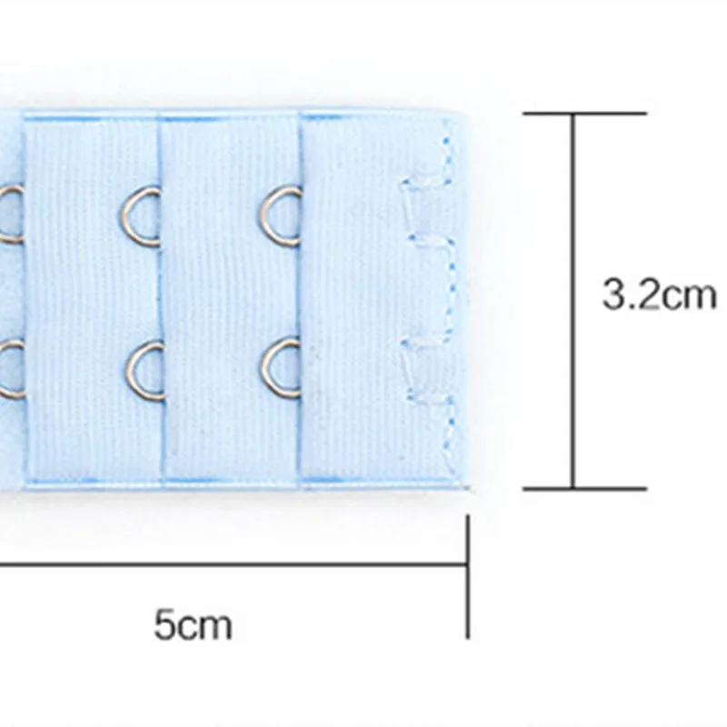 4Pcs 11 Colour Bra Extension Lingerie Strap Extender Will Not Rust Underwear Replacement With 3 Row 2 Hooks Accessories |