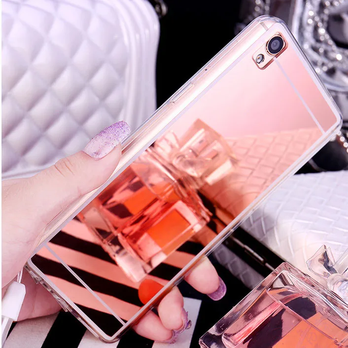 Zagter ТПУ зеркальный чехол для Oppo F5 F3 R11 F1 R11S Plus R7 R7S R9S A83 A77 A79 A71 A51 A31 A35 A37 задняя крышка