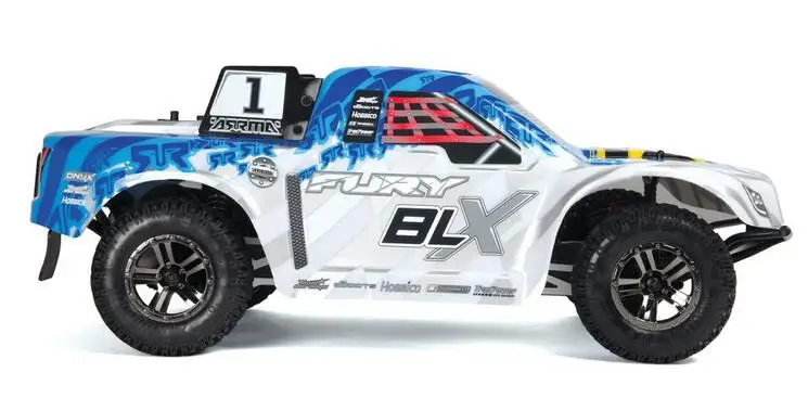 2x ARRMA Fury 1/10 RC шины для коротких грузовиков/колесо команды связанные с HRAXXAS SlASH 4X4 10SC